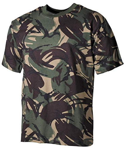 MFH US T-Shirt, halbarm,170 g/m² (DE/NL/SE/PL, Alphanumerisch, S, Regular, Regular, DPM tarn)