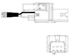 Delphi ES10924-12B1 Lambda Sensor