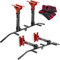 Hop-Sport Klimmzugstange für Wandmontage und Deckenmontage, Pull Up Bar ideal für Home Gym, inkl. Halterung für Boxsack/TRX, robustes Design, 150 kg Max. Belastbarkeit