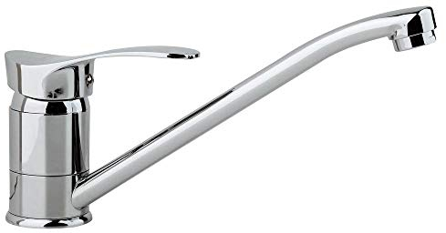 HST | Küchenarmatur | Spültischbatterie | Einhebel - Armatur | Wasserhahn | Niederdruck | HSTA11XL | chrom | Spüle