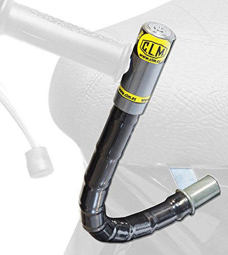 Antirrobo de manillar CLM 5728872 Chic con soporte Fix para YAMAHA N-MAX 125 2015