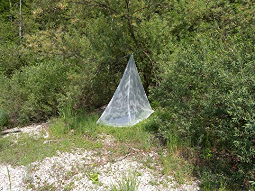 Brettschneider Moskitonetze Expedition Pyramid Double Moskitonetz, weiß, one Size
