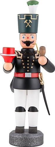 HoDreWa Legler Räuchermännchen Bergmann Steiger - 22 cm