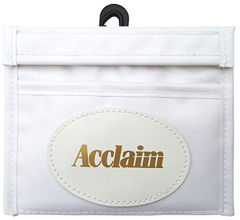 Acclaim Bowls Clip On Marker Wallet White Nylon 13 cm x 11 cm