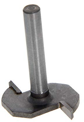 Utoolmart 1/4 Shank T Slot Router Bit 5/32 Profondità di taglio, 2 Flauti Acciaio Ad Alta Velocità T Track Router Cutter 1 pz