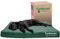 Furhaven Wasserabweisendes orthopädisches Hundebett für große Hunde mit abnehmbarem waschbarem Bezug, für Hunde bis zu 56,7 kg – Indoor/Outdoor Logo-Druck Oxford Polycanvas Matratze – Wald, Jumbo