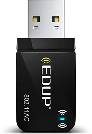 EDUP® 1300Mbps USB 3.0 Wireless WiFi Adapter for PC, USB Wi-Fi Dongle