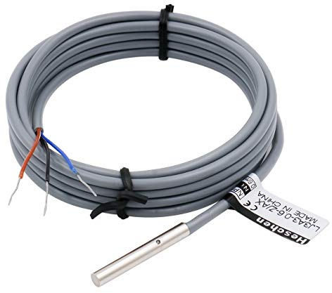 Heschen M3 Induktiver Näherungssensor Schalter Schildtyp LJ3A3-0.6-Z/AX Detektor 0,6mm 10-30VDC 150mA NPN normal geschlossen(NC) 3-Draht