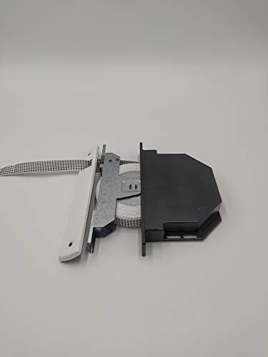 Recogedor de empotrar en guía con Cinta de 16mm (Blanco Pintas)