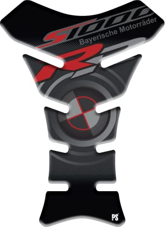 Tankpad aus Kunstharz, 3D-Effekt, kompatibel mit Motorrad BMW S1000RR S1000 S 1000 RR BMWS1000 BMWS1000RR S-1000RR S-1000RR S-1000 v1