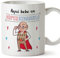 MUGFFINS Tazas para BISABUELO - En Español - Super Familia - 11 oz / 330 ml - Regalo original y divertido