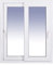 Ventanastock Ventana PVC 1000x1200 Corredera 2 hojas