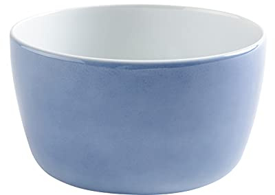 KAHLA Five Senses Wildblume Midi-Schüssel 19 cm | Aquarell-Blaue Obstschale aus Porzellan