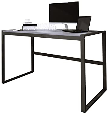 Design Möbel Eleganter Schreibtisch im Industriestil Bürotisch Gaming Schreibtisch Gaming-Schreibtisch-Set Ergonomischer Spieltisch Moderner Schreibtisch Funktioneller Bueno (Beton)
