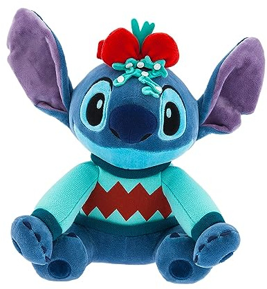 Disney Store Lilo & Stitch - Stitch - Weihnachtliches Kuscheltier, Violett