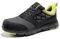 SPIEZ Sicherheitsschuhe Herren Leichte, Atmungsaktive Arbeitsschuhe, Durchtrittsicher, Modische Sneaker Schwarz/Grün EU 42
