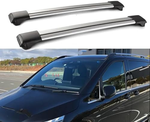 VUXLZDOM Auto Dachträger für-Merce-des Ben-z Viano VITO W447 2014 2015-2023, Cargo Dachgepäckablage Gepäckträger Fahrradträger Dachgepäckträger Zubehör
