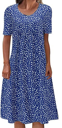 BGFIPAJG Vestito Monospalla Donna Abiti Estivi Cotone Donna Mare Made in Italy Abiti Sposa Economici Manica Lunga Abito Lilla Donna