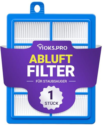 Viоks.pro Motorfilter Staubsauger Ersatz für AEG Hepa Filter HEPA12 HEPA13 AFS1W AEF12 Filter Staubsauger Philiрs FC8038/01 - Filter für Philiрs Staubsauger FC9150 & Ersatzfilter für AEG LX7 LX8 LX9