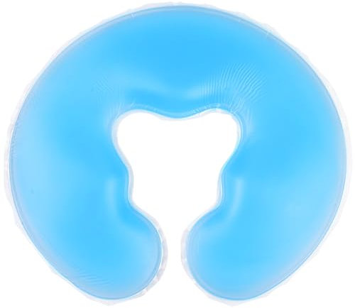 GBKDQQ Silikon Spa Kissen, Silikon Gesichtskissen, Gelkissen Massageliege Kopf, Gel Gesichtsauflage für Massagetisch Gel Gesichtskissen, Spa-Massagegerät Schönheit Hautpflege Weiche Overlay Gesicht