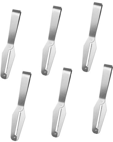 MOLUCKFU 6stücke Teiliges -küchenpinzetten Präzise Lebensmittel-pinzette Entfernen Von Und Fleischhaaren Spülmaschinenfest Und Langlebig