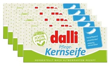 Dalli pflanzliche Kernseife 375 g (3x125g) (5)