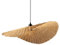 Riess Ambiente Geflochtene Hängeleuchte Organic Living - 50cm - Natur Bambus - Handmade Boho-Style
