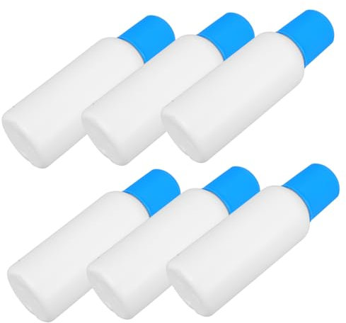 Anneome Flacon Applicateur ÉPonge 100Ml Bouteille Plastique Avec TêTe Mousse Pour Application Liquide Usage Externe RéSistante Anti-Fuite Pratique Pour Usage Domestique