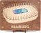 Hamburg Geldkarte - XL Geldgeschenk aus Holz inkl. Ständer | Hamburg - Hamburg Fanartikel, Hamburg Geschenk, Karte für Hamburg Fans, Geschenk Hamburg