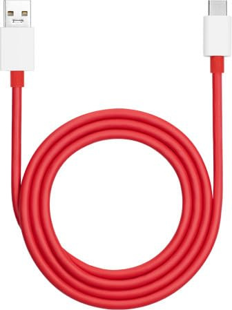 OnePlus Warp Charge 1M 10A 100W USB A to USB C Cable DL129 Red - 5461100530