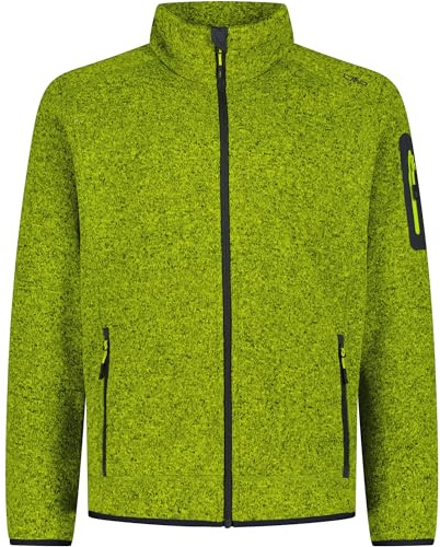 CMP Herren Strick Fleece Jacke, acido-antracite, 5XL