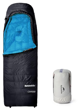 Naturehike CW-Serie RDS Daunenschlafsack,Ultraleichte Tragbare Kompackte Daunen Schlafsack 4 Jahreszeiten für Erwachsene und Kinder Outdoor Camping Wandern Reisen