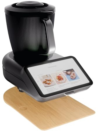 Wundermix – KitchenSlider® H Echtholz-Gleitbrett für TM7 (Eiche) | Müheloses Verschieben mit Teflongleitern, standsicher dank Gummistopper, Made in Germany, Echtholz Premium-Qualität