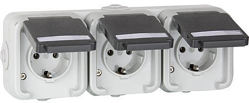 Peha - Schuko triple prise