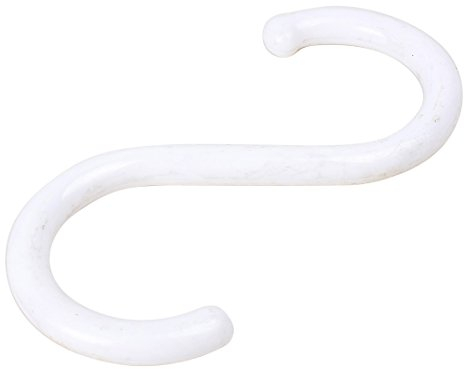 sourcing map 4Stk Plastik S Form Haken Hanger Verschluss für Kleiderschrank Haus Organization de