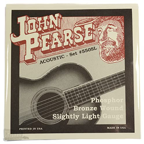 John Pearse Acoustic Strings Phosphor Bronze Slightly Light 11-50