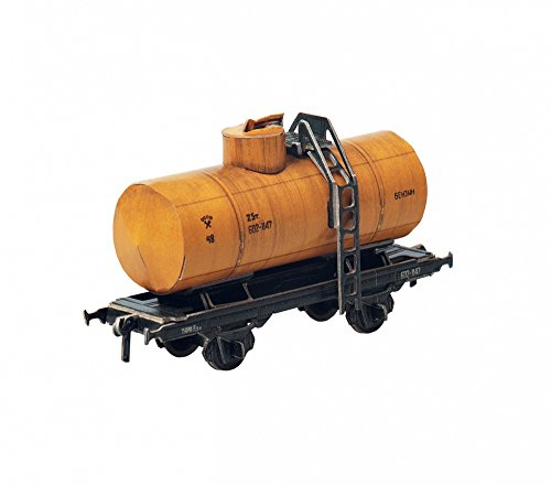 UMBUM Innovatives 3-D-Puzzle Zweiachsiger Spülkasten (Gas) Railway Collection H0 (1/87) 3D-Kartonmodellbausatz für Erwachsene und Kinder