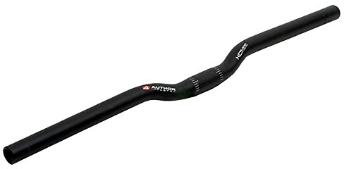 Fahrrad Lenker ACO-XC Klemmung 25,4 x 660 mm r.50 Riser Bar Alu schwarz