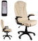 GIOSEDIO BSB005M Massagesessel Chefsessel Chefsessel Bürostuhl Drehstuhl Bürodrehstuhl PU-Leder