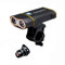 Kampeaburr Lampe de vélo 1800 lumens USB Rechargeable, phares de vélo IPX6 détachables pour vélos Enfants, Dames et Hommes