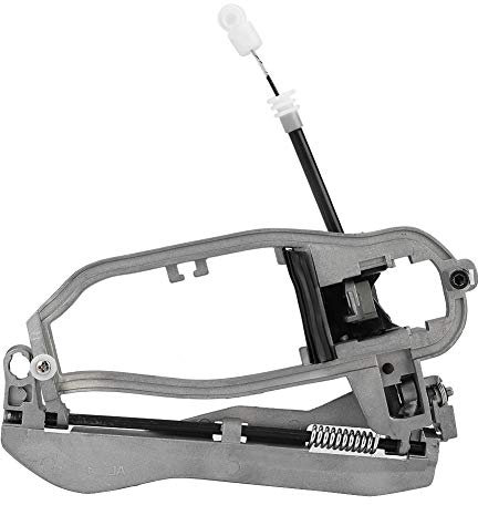 KIMISS Soporte de manija de puerta automotriz Soporte de manija de puerta Soporte de manija de puerta para X5 E53 51218243615/51228243635/51218243616/51228243635 (trasero derecho)