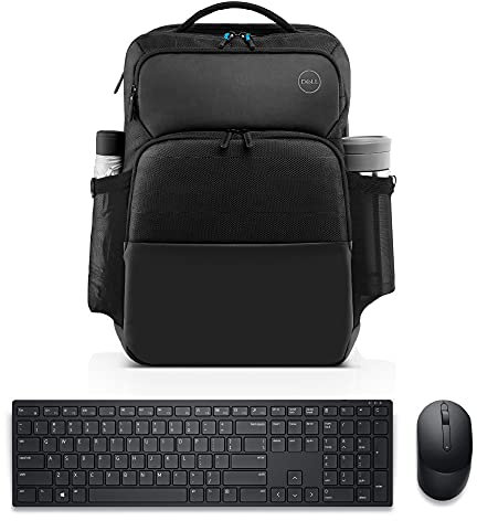 Choose Dell Pro Backpack 15 (PO1520P), Made with a More Earth-Friendly Solution-Dyeing Process Than Traditional Dyeing processes and Shock-Absorbing EVA Foam That Protects Your Laptop from Impact.