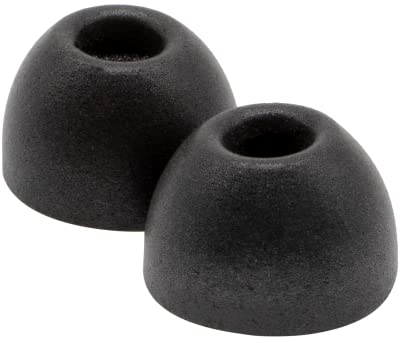 Comply TrueGrip Pro Memory Foam Tips for Sennheiser True Wireless Earbuds | Made from Comfortable Memory Foam for a Secure Fit | 3 x Pairs (Small)
