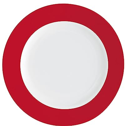 KAHLA Pronto Colore Frühstücksteller 20,5 cm cherry red|roter Beilagenteller aus Porzellan