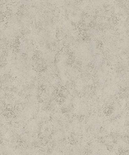 Rasch Tapeten Vliestapete (universell) Beige 10,05 m x 0,53 m #ROCKNROLLE 540437