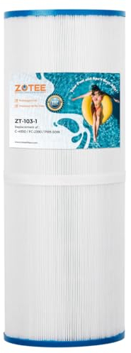ZOTEE PRB50-In Spa Filter ersetzt Unicel C-4950, Darlly 40506, Guardian 413-212-02, Filbur Fc-2390, 03Fil1600, 17-2380, Jacuzzi J200 Series Filter, Cal Spa Whirlpool-Filter ter,1 pack