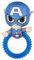 CERDÁ LIFE'S LITTLE MOMENTS Life'S Little Moments - Captain America Dog chew toys - Dental dog chew for dogs and puppy - tough dog toys - Official Marvel Licensed