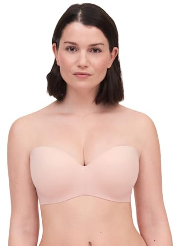Chantelle Damen Norah Strapless Bra BH, Blickdicht, Rose, 80E