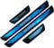 Ever TA 4 pcs Car Door Sill Protector Strips for NIS-san Qashqai J10 J11 2016-2022, Stainless Steel Auto Threshold Kick Plates Pedal Car Body Styling Decoration Accessory