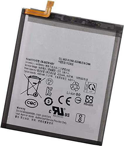 WXKJSHOP EB-BG781ABY Batterie de rechange compatible avec Samsung Galaxy S20 FE 5G SM-G781W Galaxy A52 (A525F) Galaxy A52 5G (A526B)